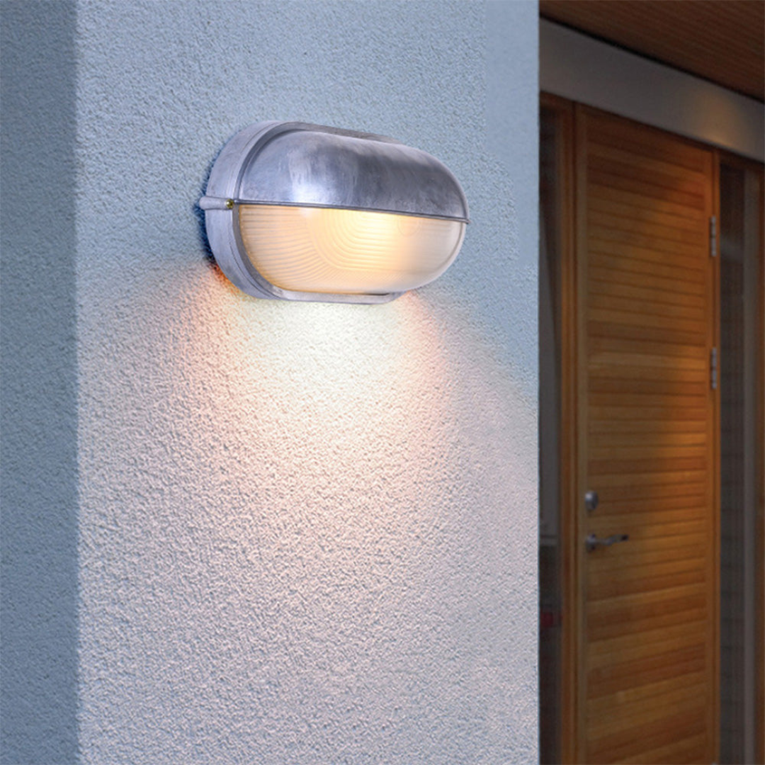 Moderne Waterdichte Buiten Wandlamp van Aluminium en Glas – Stijlvol Ontwerp