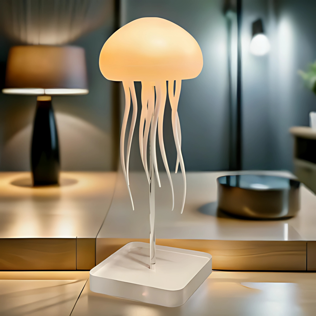 Medusa LED Lamp – Onderwater Effect, Oplaadbaar, Multikleur
