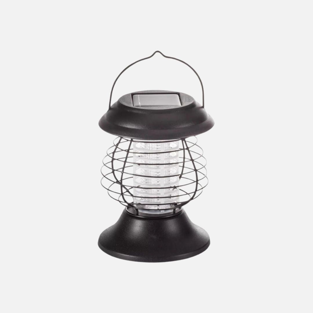 Zonne-energie Muggenlamp met UV-A LED en Veiligheidsfuncties - Tuin en Camping