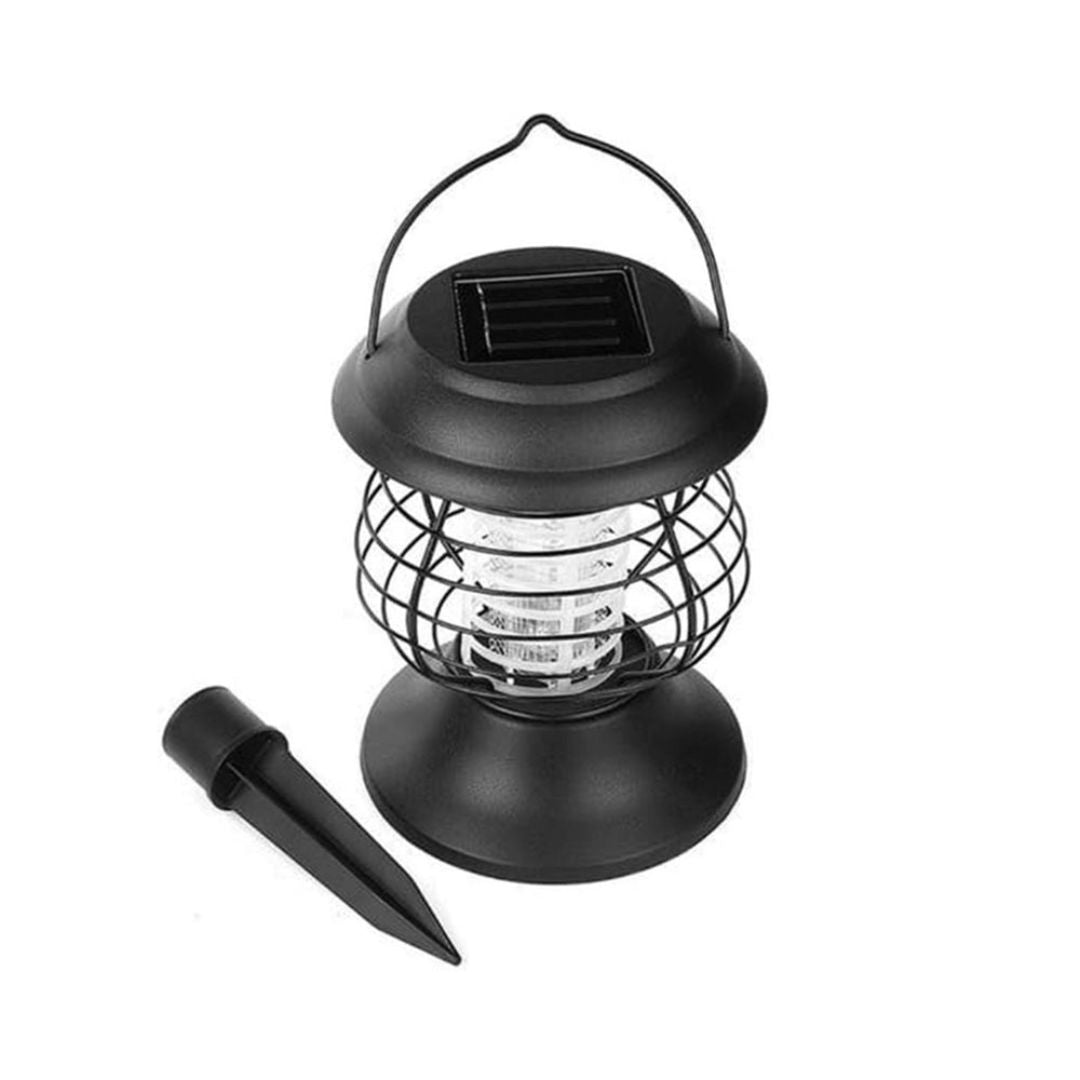 Zonne-energie Muggenlamp met UV-A LED en Veiligheidsfuncties - Tuin en Camping