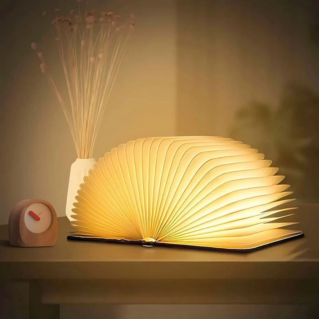 Vouwbare Tafellamp met 360° Flexibel Ontwerp en LED Verlichting – Warm Wit