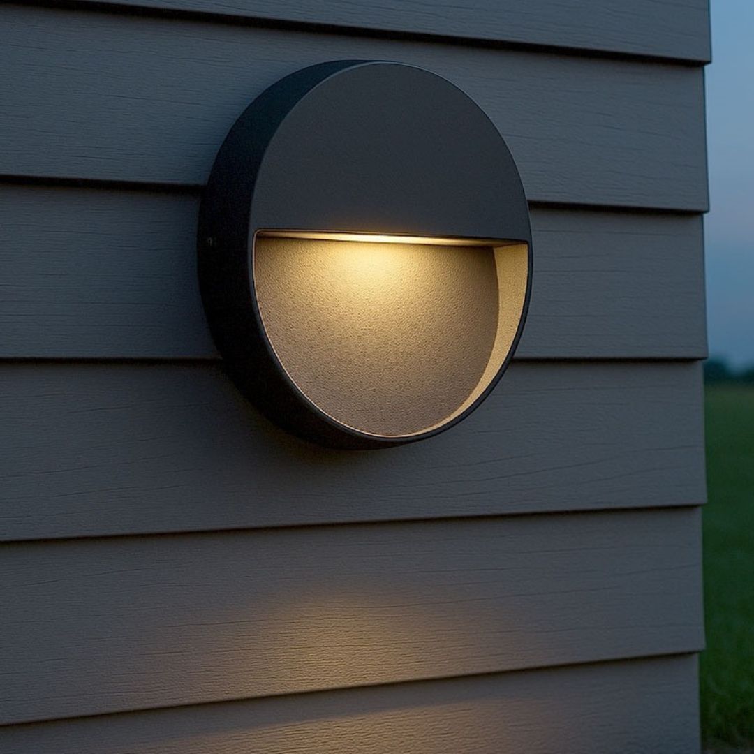Moderne Buitenlamp met Tri-Kleur Technologie - Duurzaam Aluminium, IP54