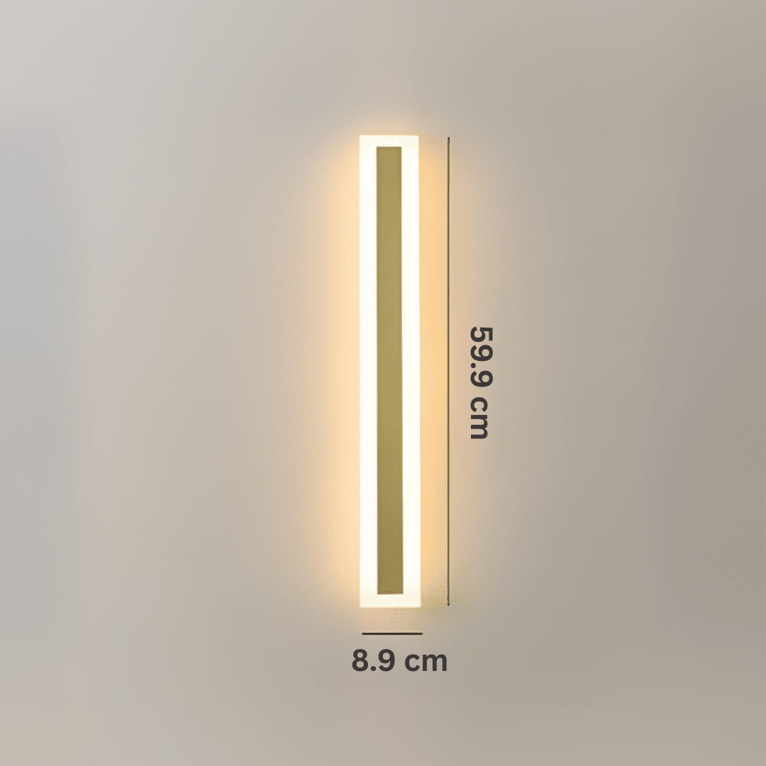 Moderne Wandlamp Buiten met Dimbare LED en Aluminium Constructie – IP65 Waterdicht Muurlamp voor Terras en Balkon