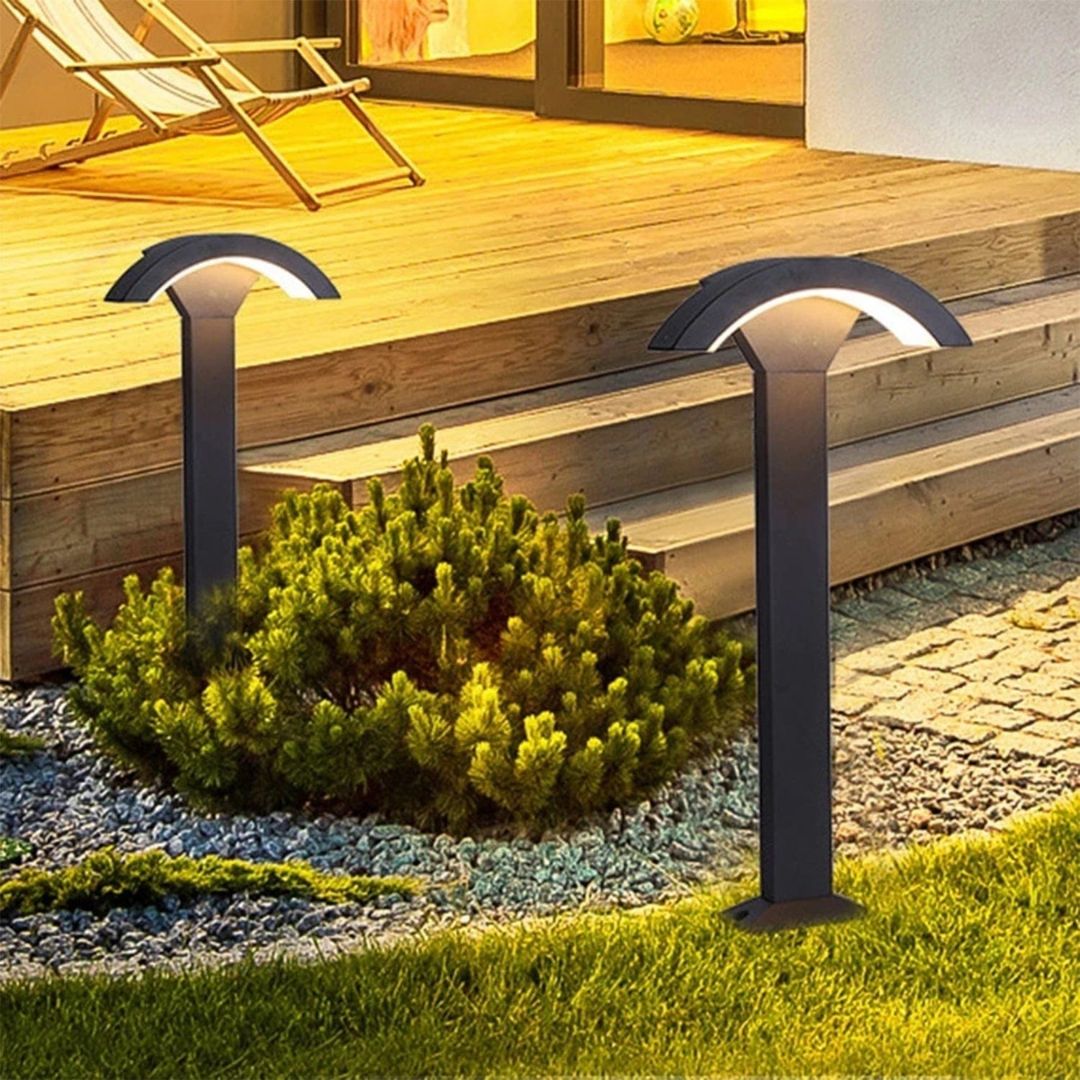 Buitenlamp Bollard Verlichting 20W LED - Weerbestendig Aluminium Tuinverlichting