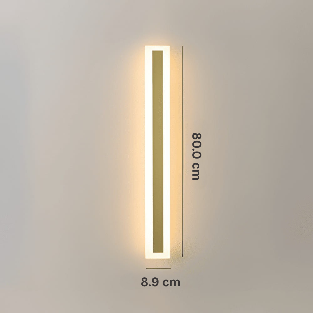 Moderne Wandlamp Buiten met Dimbare LED en Aluminium Constructie – IP65 Waterdicht Muurlamp voor Terras en Balkon