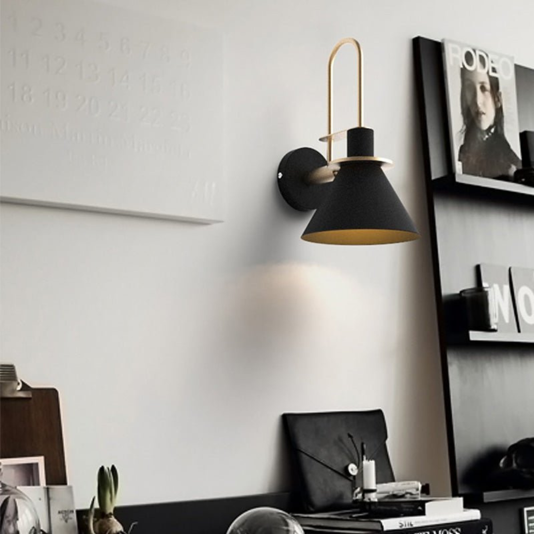 IJzeren Minimalistische Wandlamp Binnen Modern