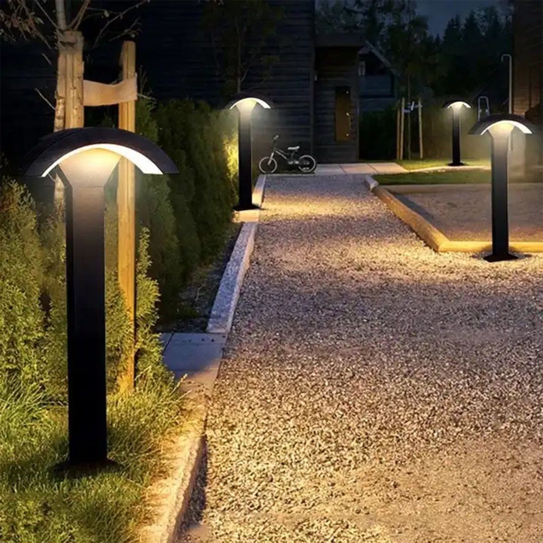 Buitenlamp Bollard Verlichting 20W LED - Weerbestendig Aluminium Tuinverlichting