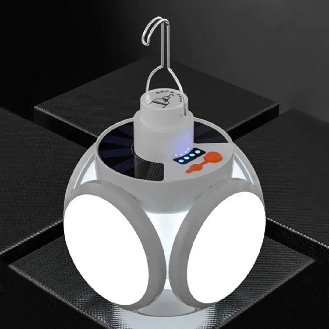 Opvouwbare Kampeerlamp – Oplaadbaar, Superhelder, Waterdicht