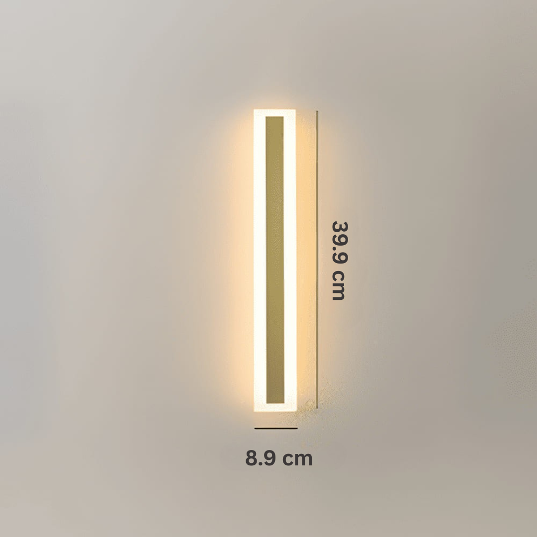 Moderne Wandlamp Buiten met Dimbare LED en Aluminium Constructie – IP65 Waterdicht Muurlamp voor Terras en Balkon