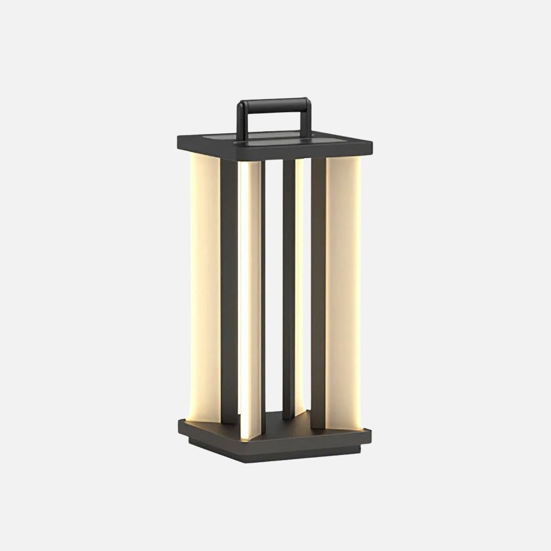 Moderne Buitenlamp Zonne Energie met LED en Minimalistisch Ontwerp