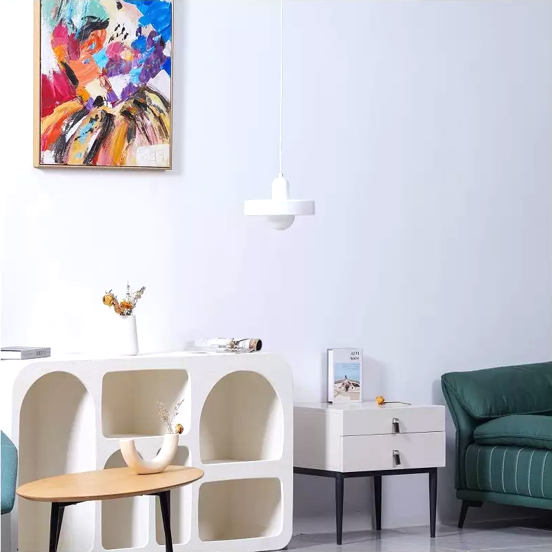 Moderne zwarte glazen hanglamp voor eettafel en woonkamer – Verstelbaar
