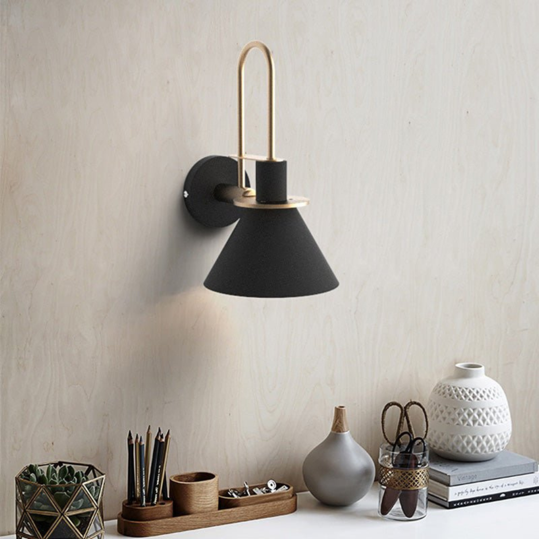 IJzeren Minimalistische Wandlamp Binnen Modern