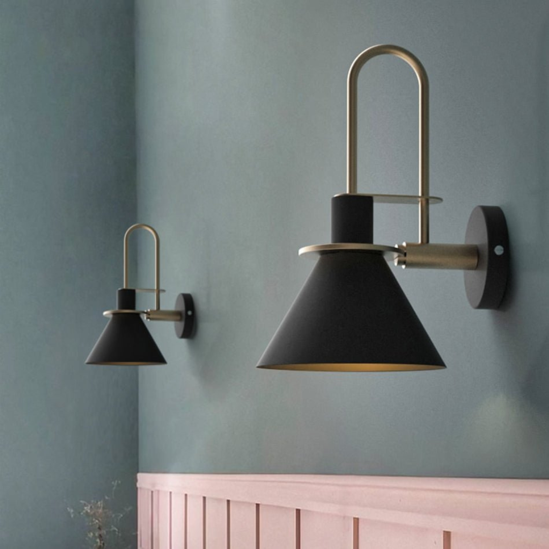 IJzeren Minimalistische Wandlamp Binnen Modern