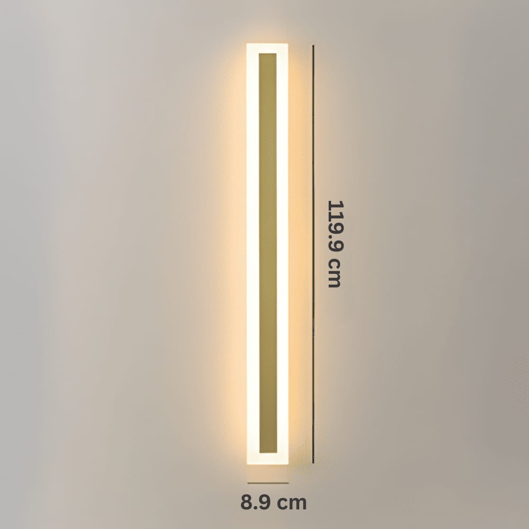 Moderne Wandlamp Buiten met Dimbare LED en Aluminium Constructie – IP65 Waterdicht Muurlamp voor Terras en Balkon