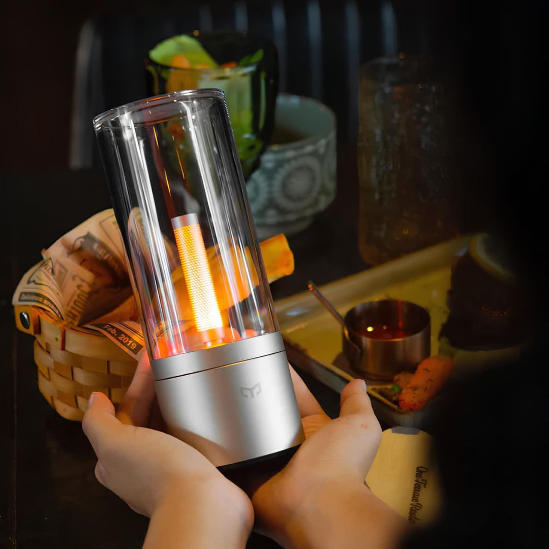 Oplaadbare Tafellamp – Dimbaar, Luxe Design, Aluminium & Glas