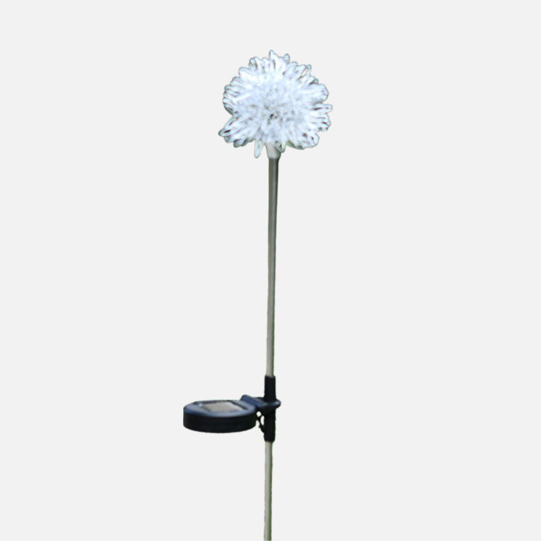Zonne-energie Tuinverlichting LED Dandelion Lamp – Weerbestendig en Sfeervol