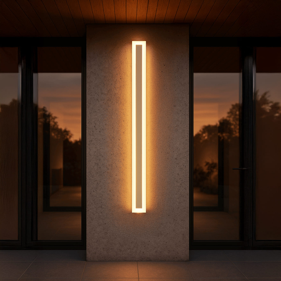 Moderne Wandlamp Buiten met Dimbare LED en Aluminium Constructie – IP65 Waterdicht Muurlamp voor Terras en Balkon