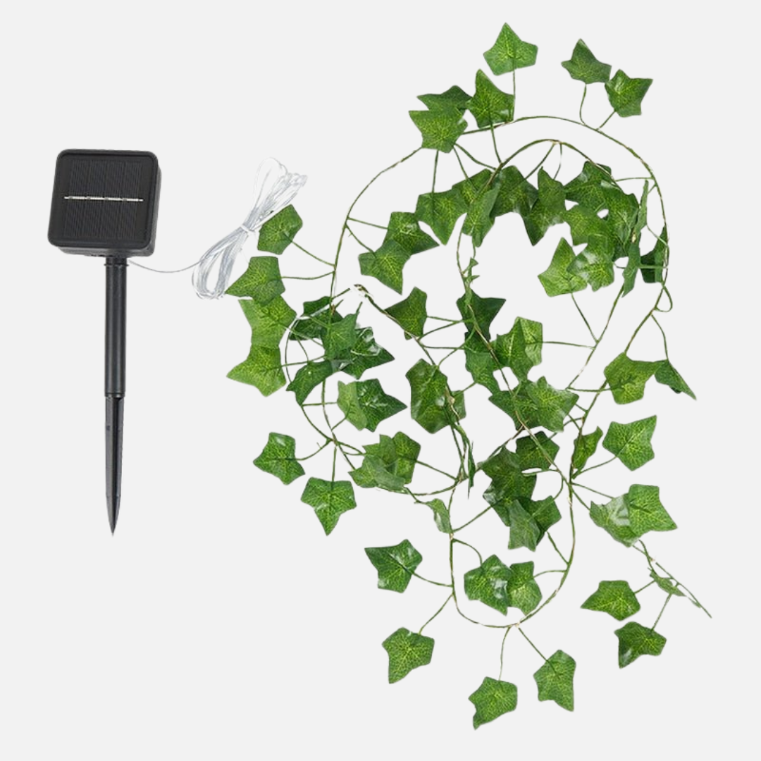 Solar Tuinverlichting - Waterdichte Ivy String Lights op Zonne-energie 2m, 5m, 10m
