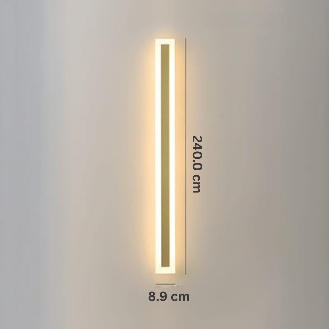 Moderne Wandlamp Buiten met Dimbare LED en Aluminium Constructie – IP65 Waterdicht Muurlamp voor Terras en Balkon