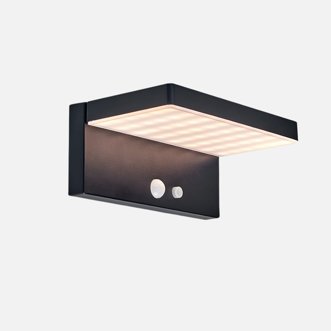 Buitenlamp Zonne-energie met Bewegingssensor – Duurzame Solar Wandlamp