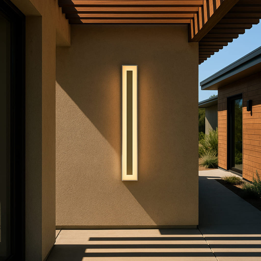 Moderne Wandlamp Buiten met Dimbare LED en Aluminium Constructie – IP65 Waterdicht Muurlamp voor Terras en Balkon