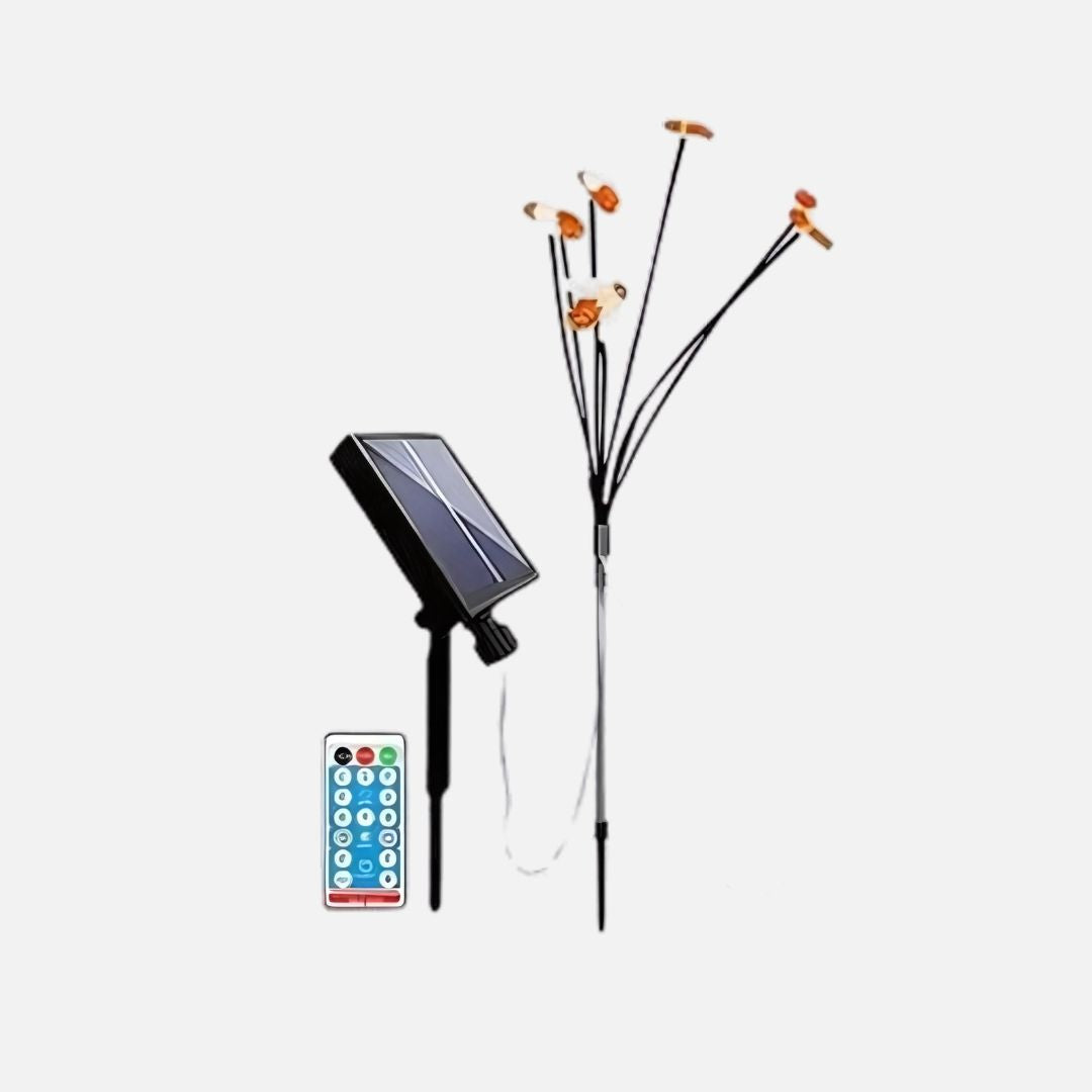 Waterdichte Tuinlampen Solar met 24 LED's – Zonne-energie Bijontwerp