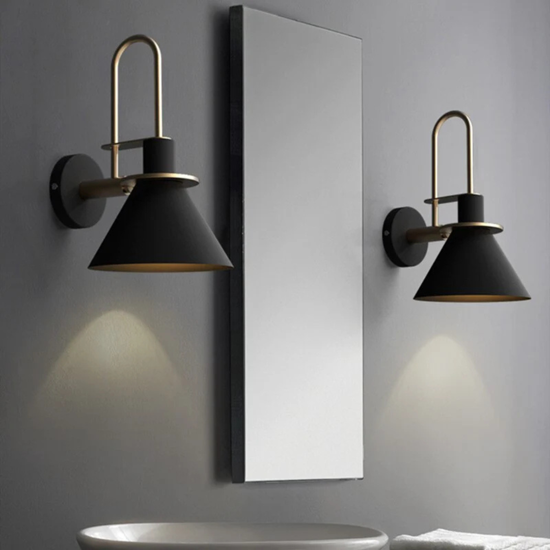 IJzeren Minimalistische Wandlamp Binnen Modern