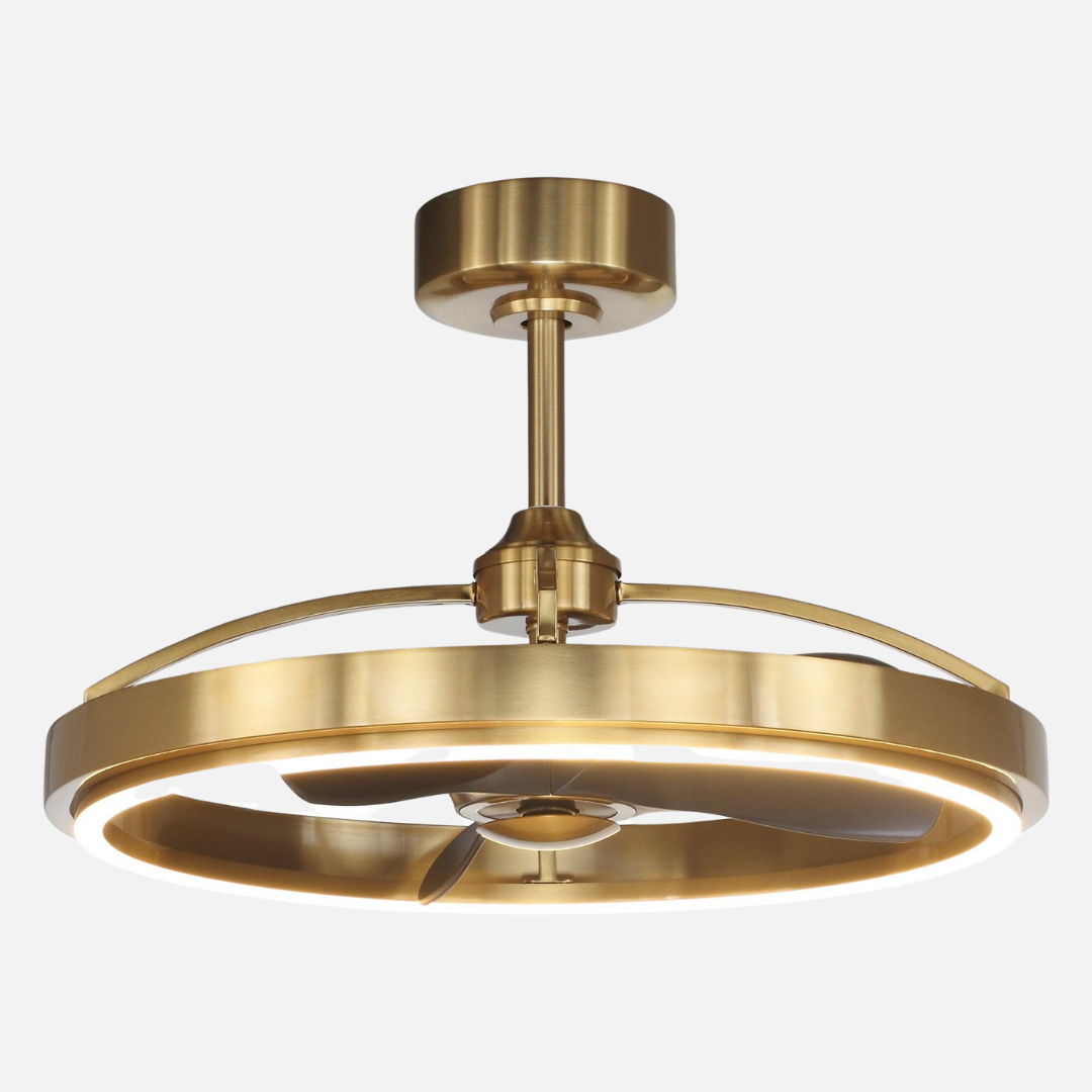 Plafondventilator met Lamp en Afstandsbediening – 27 Industrieel Design