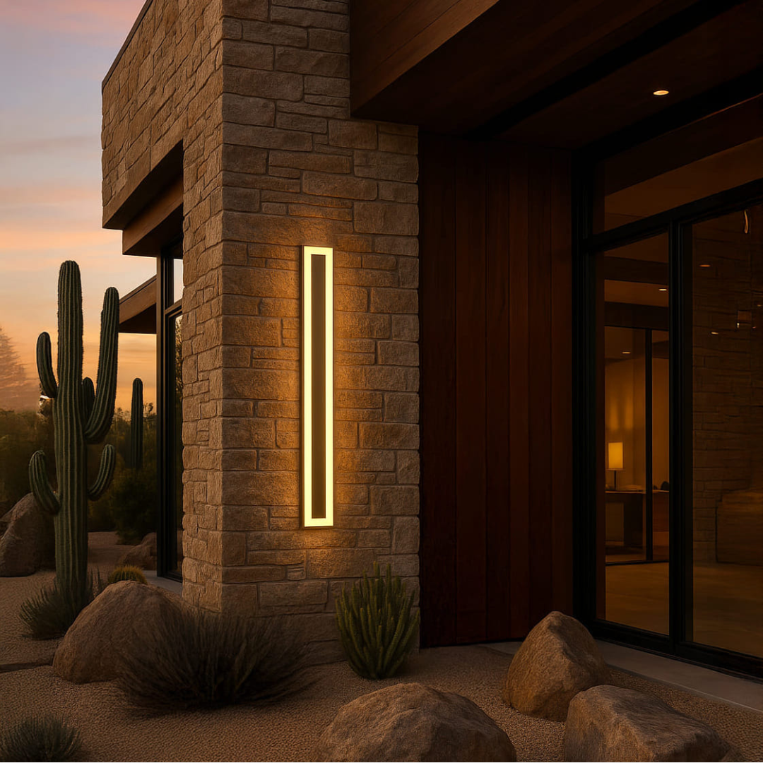 Moderne Wandlamp Buiten met Dimbare LED en Aluminium Constructie – IP65 Waterdicht Muurlamp voor Terras en Balkon