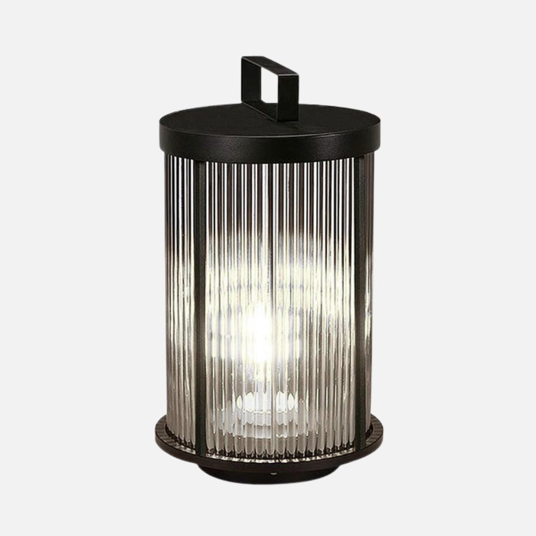 Kristallen Buitenlamp Zonne Energie met Retro Ontwerp – Waterdichte Solar Wandlamp