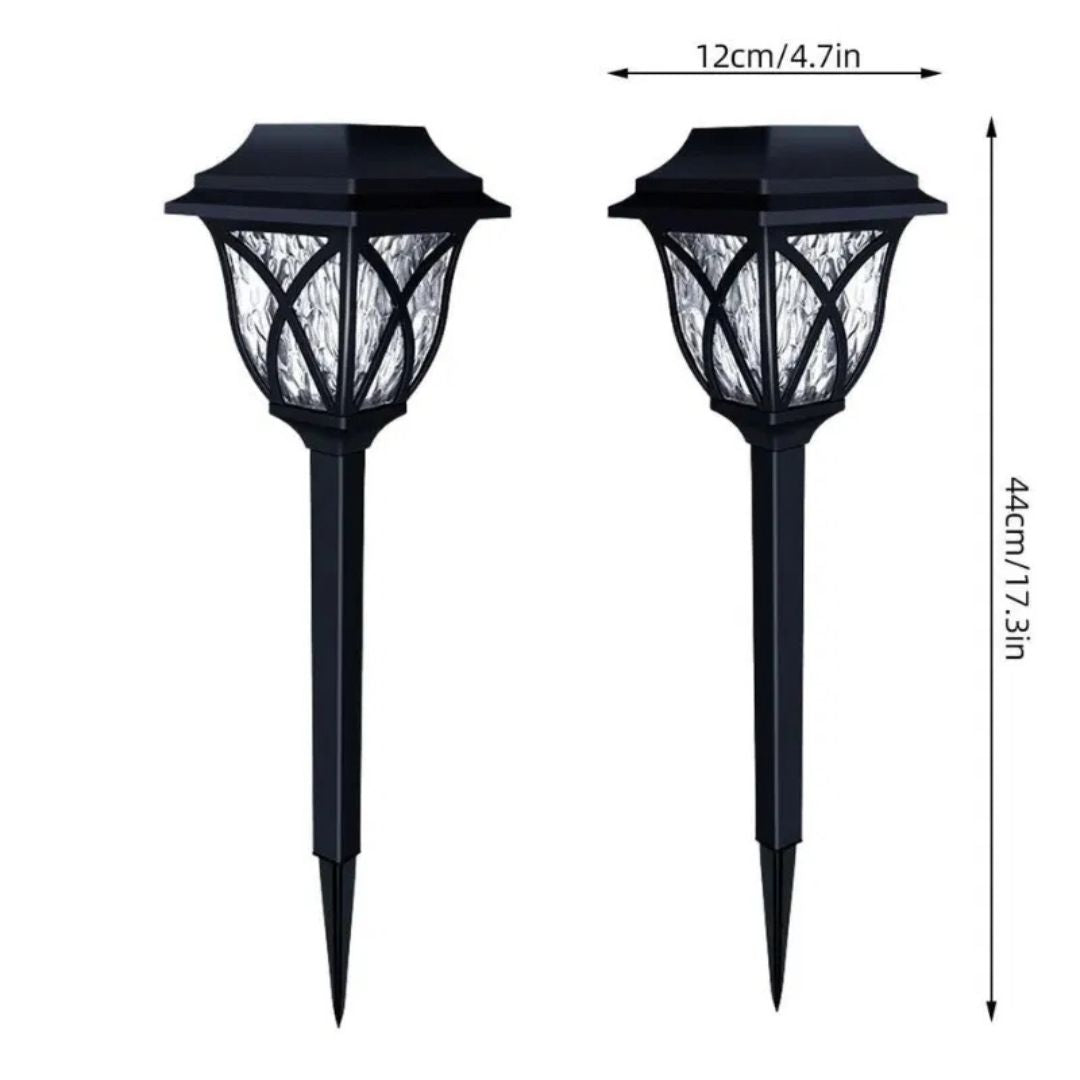 Solar LED Tuinverlichting Waterdicht 4 Stuks