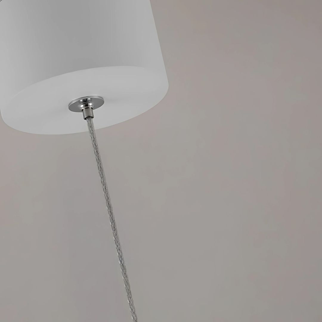Zwarte Hanglamp – Minimalistisch, Glas & Metaal
