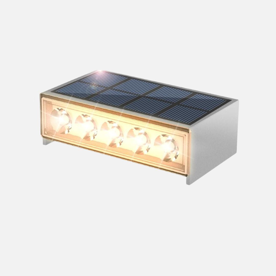 Solar Trapverlichting Buiten Waterdicht LED Deckverlichting voor Trappen