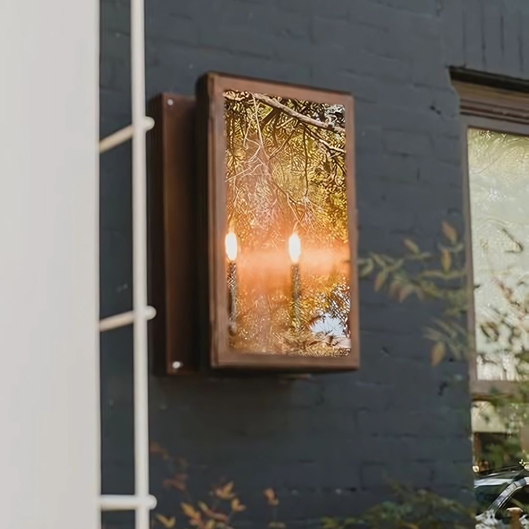 Moderne Wandlamp van Handgemaakt Koper met Gas of Elektriciteit - Muurlamp