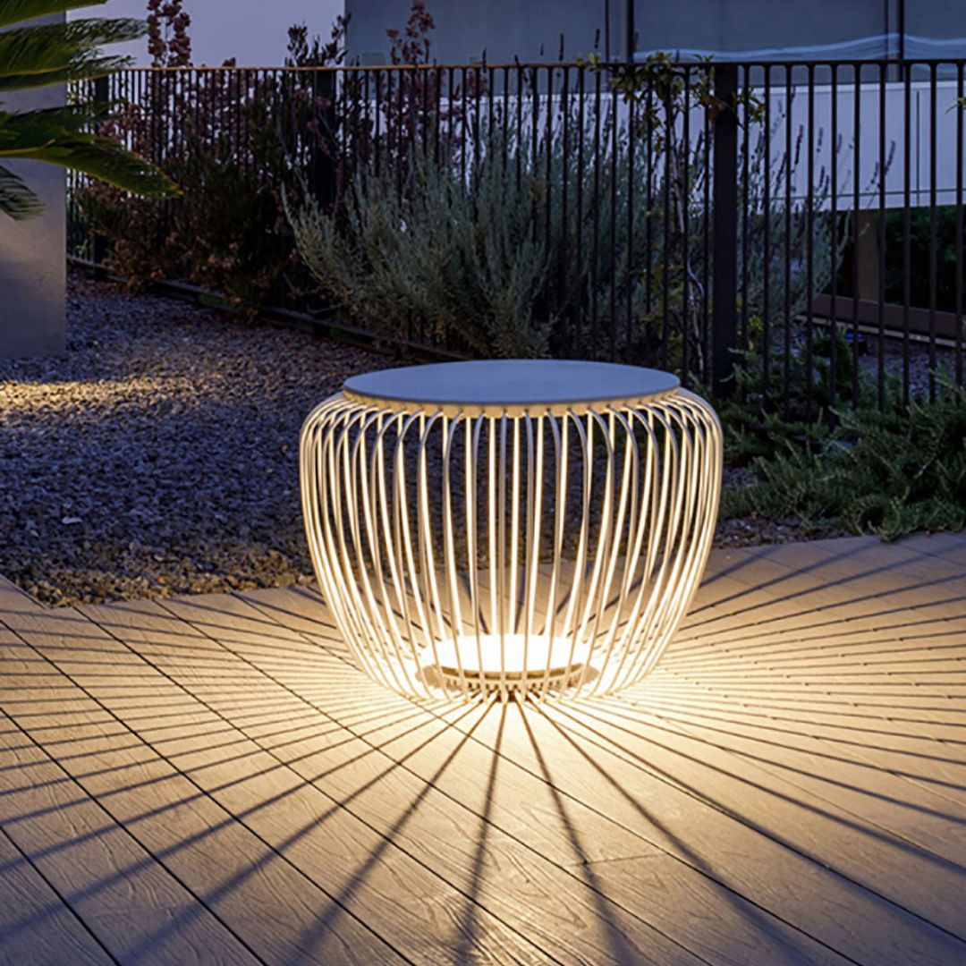 Buiten LED Vloerlamp Roestvrij Staal Zandas IP65