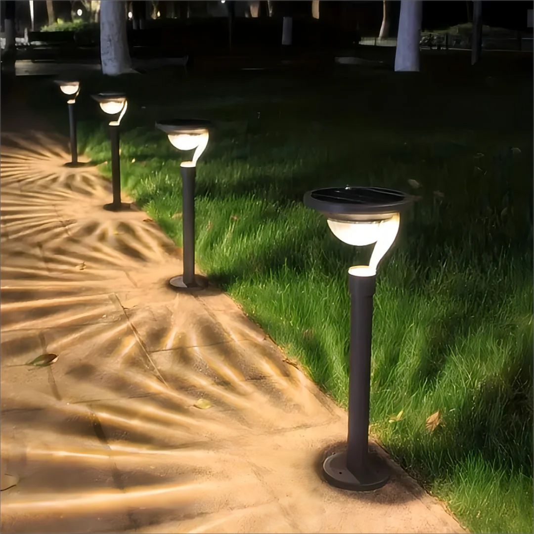 Zonne-energie Tuinlamp met Automatische Verlichting en IP65 Bescherming