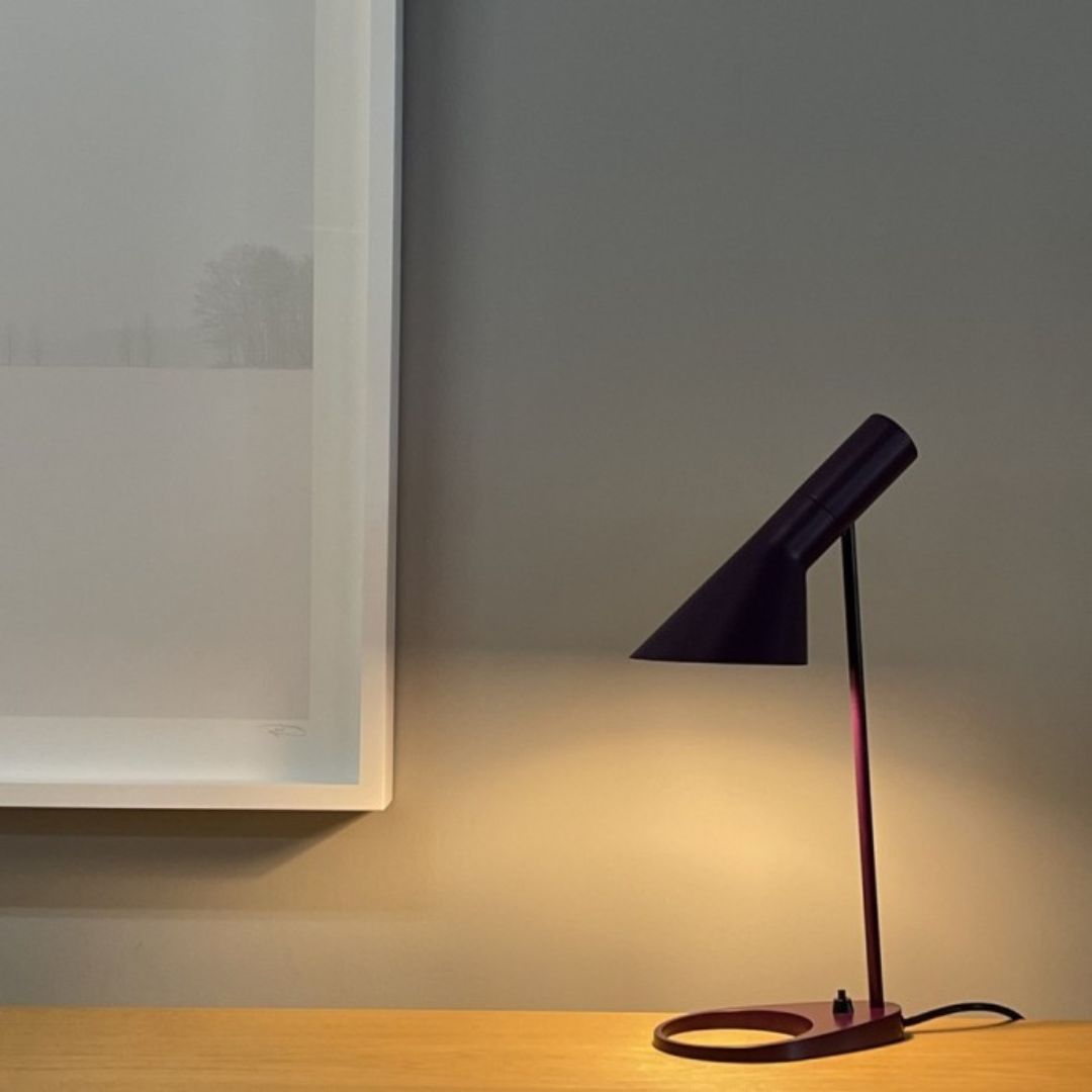 Verstelbare Bureaulamp E27 Zwart/Wit