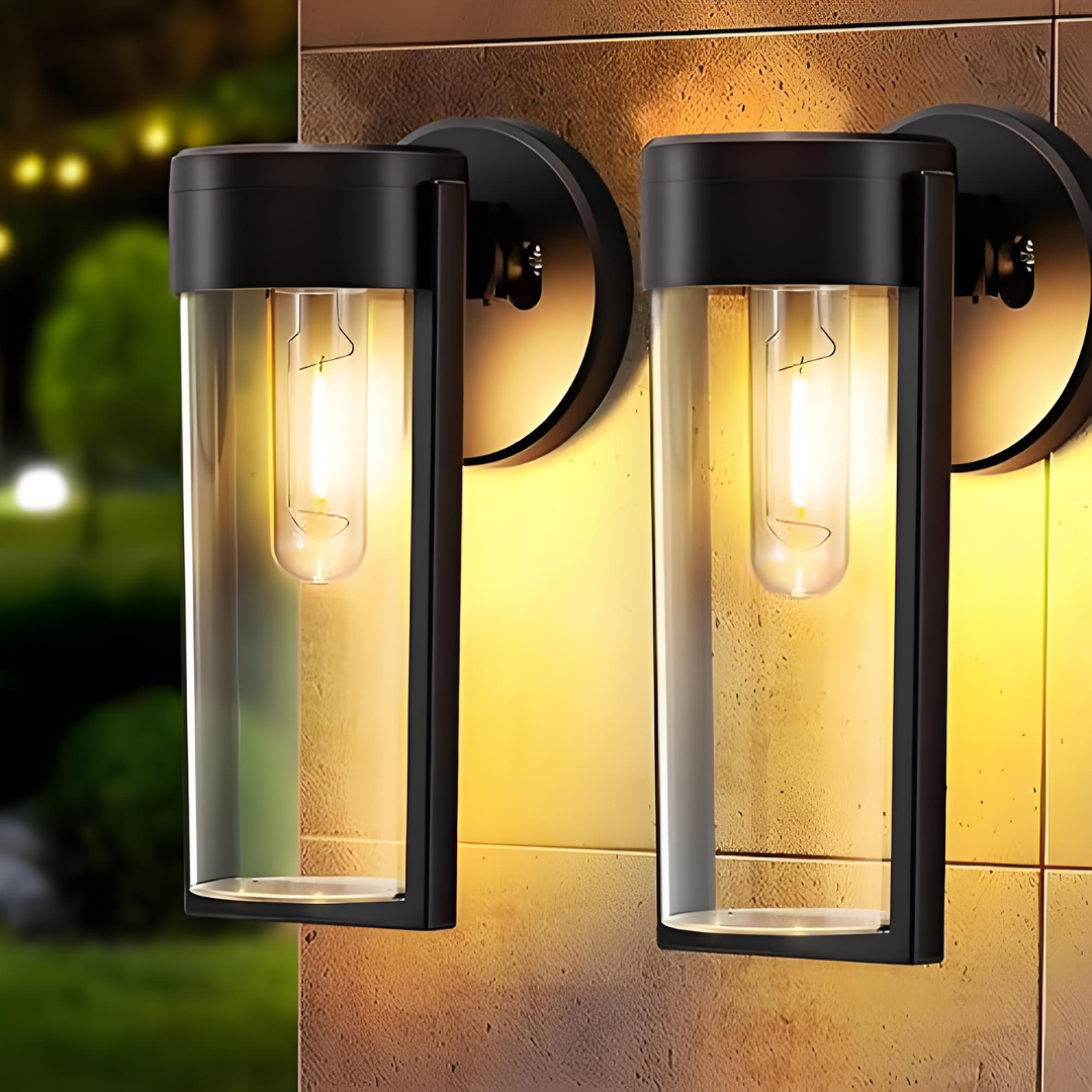 Solar Wandlamp Buitenverlichting met Automatische Aan/Uit Functie - Waterdicht