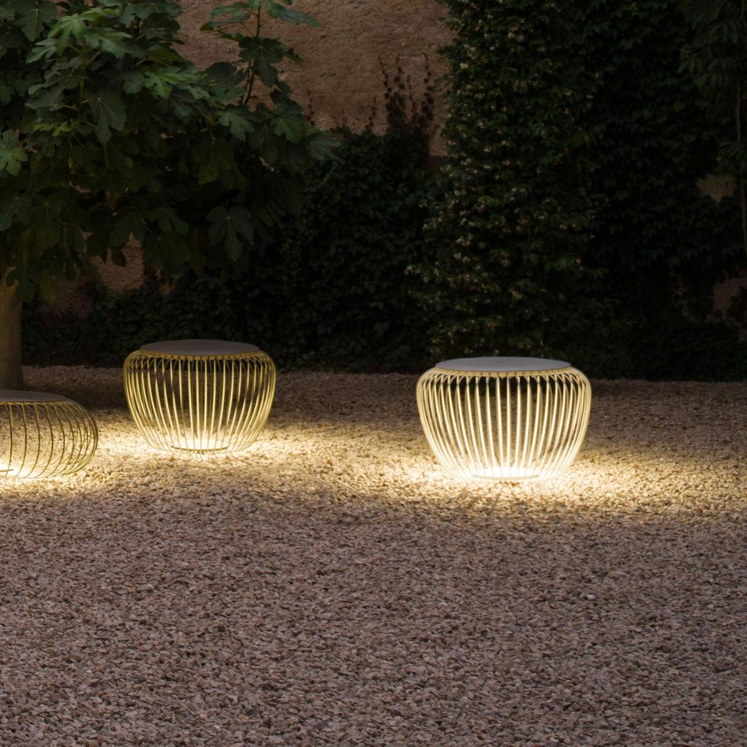 Buiten LED Vloerlamp Roestvrij Staal Zandas IP65