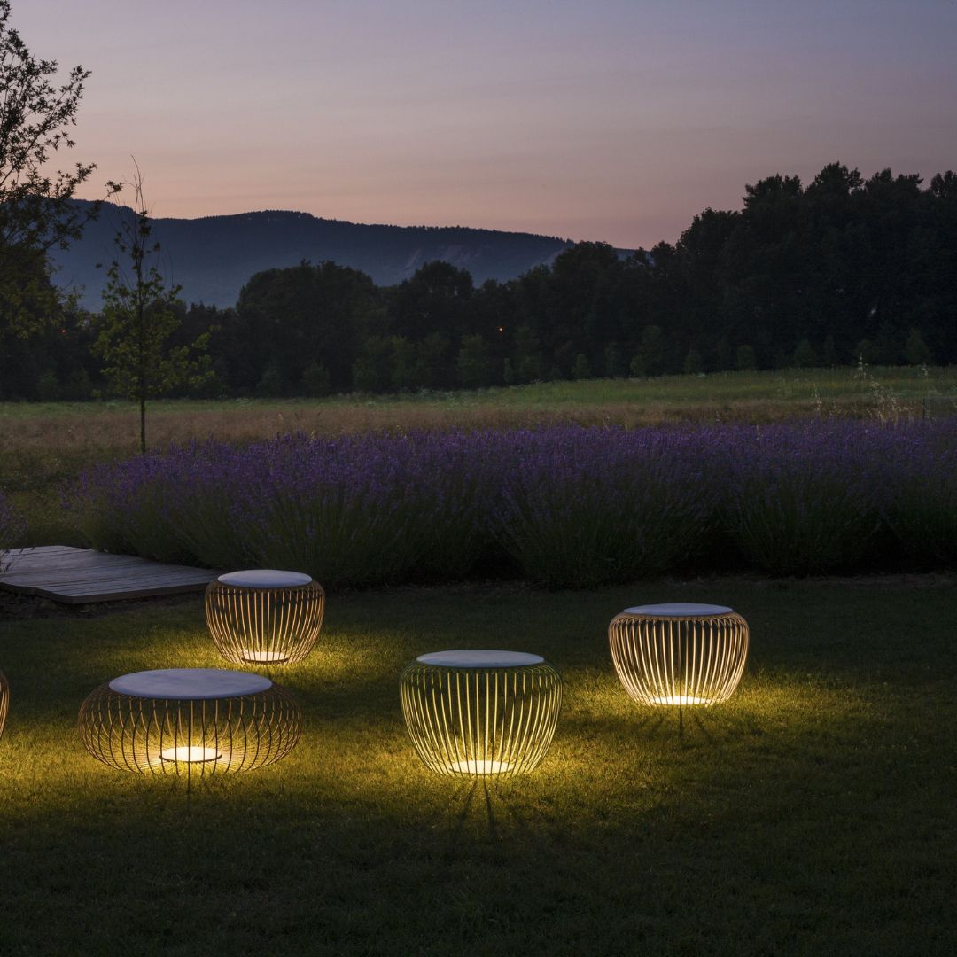 Buiten LED Vloerlamp Roestvrij Staal Zandas IP65