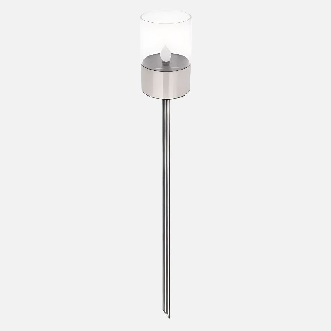 Zwarte Solar Tuinverlichting LED - Set van 4 Grondspike Tuinlampen