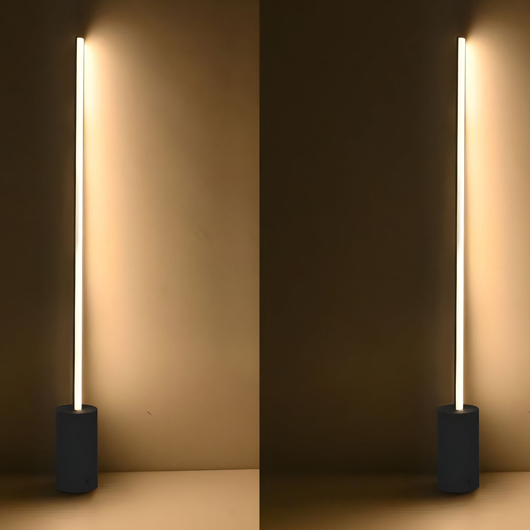 Moderne Buitenlamp met IP65 Bescherming en Mat-Zwarte Afwerking