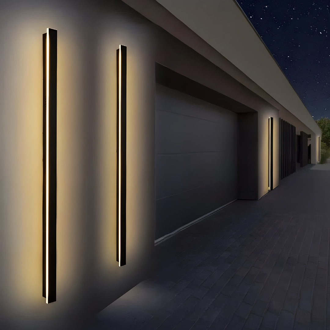 Moderne Dimbare Buitenlamp – Waterdicht & Voor Wandmontage