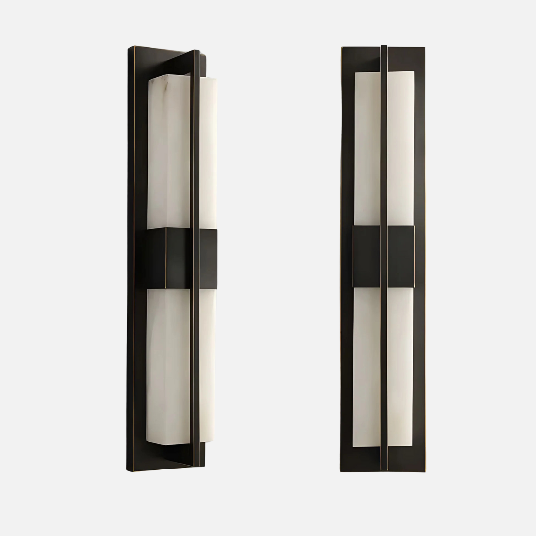 LED Wandlamp Zwart voor Buiten – IP65 Waterdichte Wandlamp met Warm Licht en Modern Design