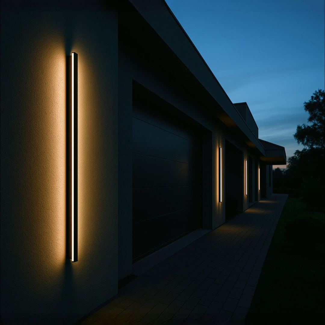 Moderne Dimbare Buitenlamp – Waterdicht & Voor Wandmontage