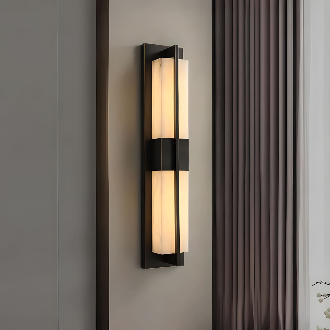 LED Wandlamp Zwart voor Buiten – IP65 Waterdichte Wandlamp met Warm Licht en Modern Design