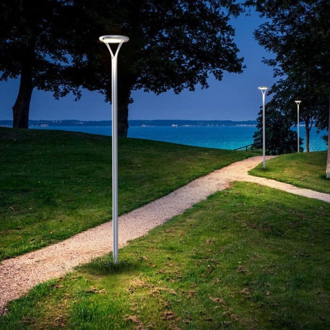 Buitenlamp Zonne Energie met Schemersensor - Dusk tot Dawn Functie
