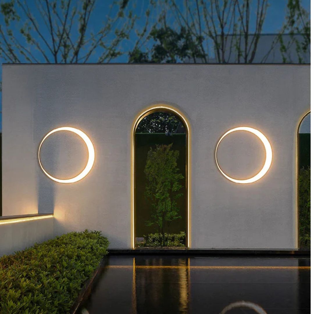 Waterdichte Buiten Wandlamp met LED en Modern Design - Ronde Stijl