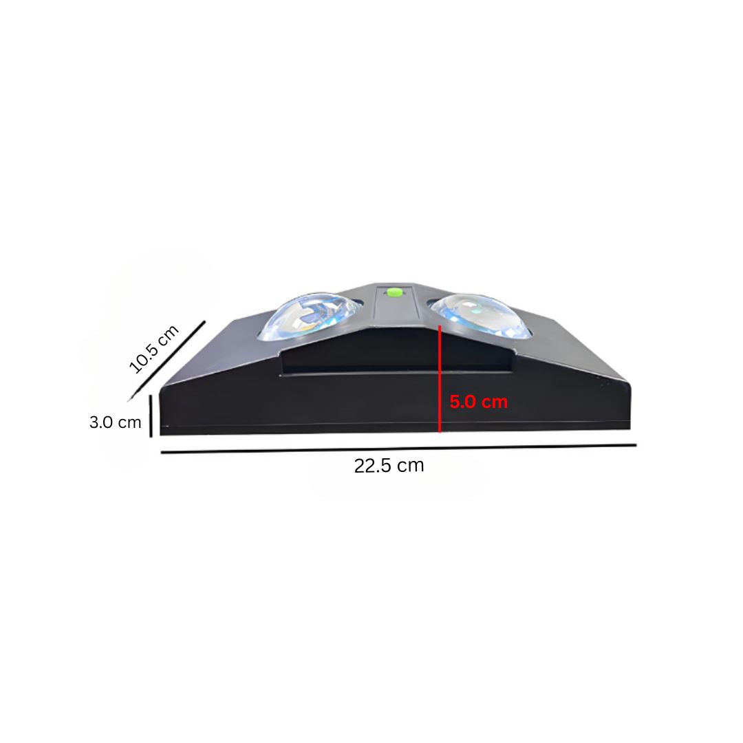 RGB Buitenlamp Zonne Energie met IP67 Waterdichtheid – Solar Wandlamp Buiten