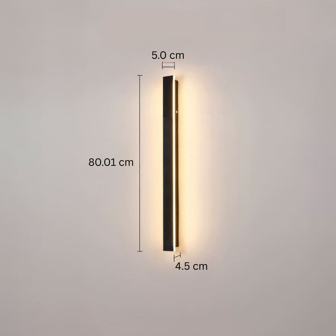 Moderne Dimbare Buitenlamp – Waterdicht & Voor Wandmontage